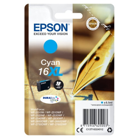 Cartuccia epson 16 xl t1632 ciano [c13t16324012]