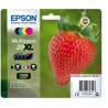 Cartuccia epson 29xl multipack (c/y/m/bk) strawberry [c13t29964012]