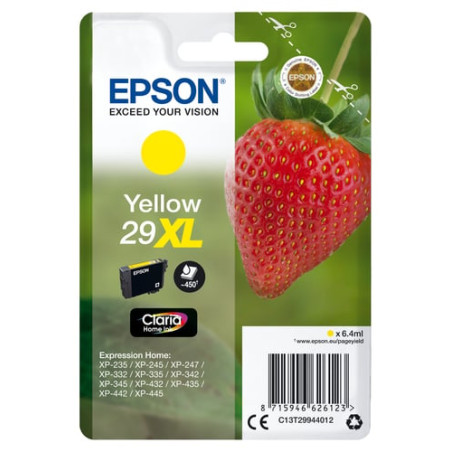 Cartuccia epson 29xl giallo erdbeere [c13t29944012]