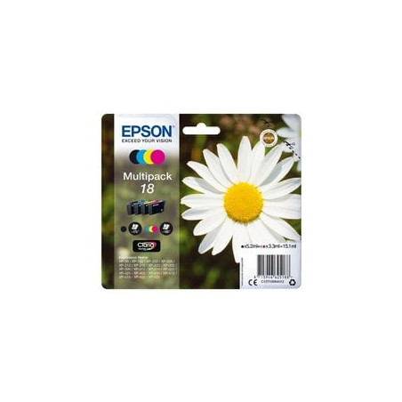 Cartuccia epson 18 daisy multi [black/cyan/magenta/yellow] [c13t18064012]