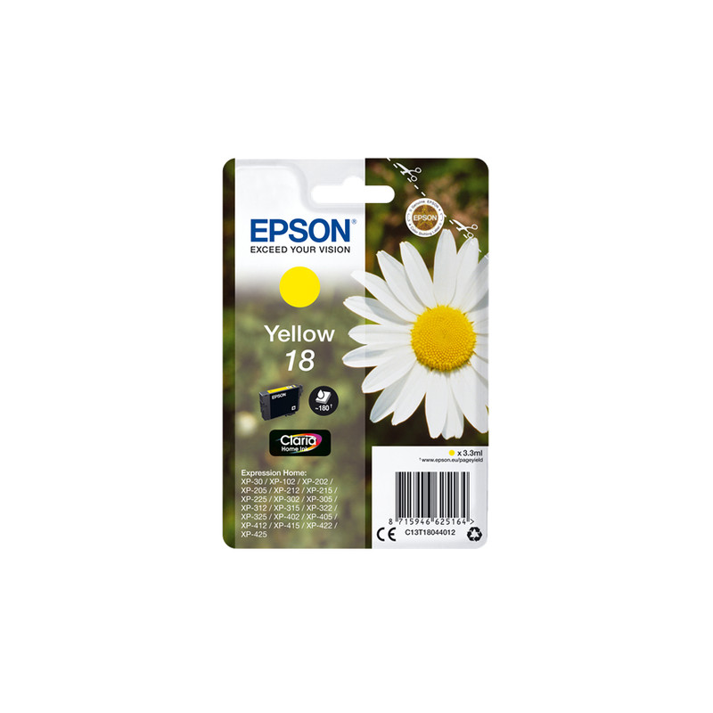 Cartuccia epson 18 daisy [giallo] [c13t18044012]