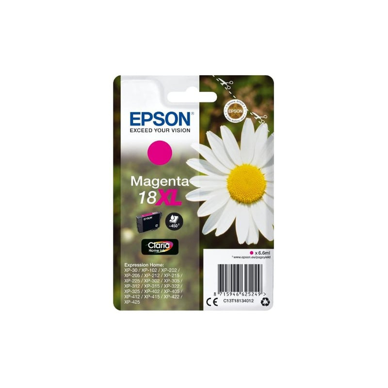 Cartuccia epson 18xl daisy 6.6ml magenta [c13t18134012]
