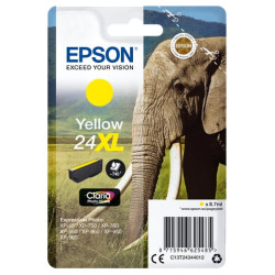 Cartuccia epson 24xl elephant [giallo ] [c13t24344012]