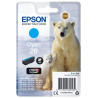 cartuccia epson 26 polar bear 6 4.5ml ciano [c13t26124012]