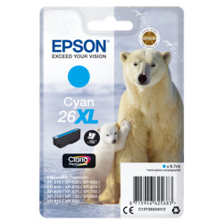 Cartuccia epson 26xl polar bear [ciano] [c13t26324012]