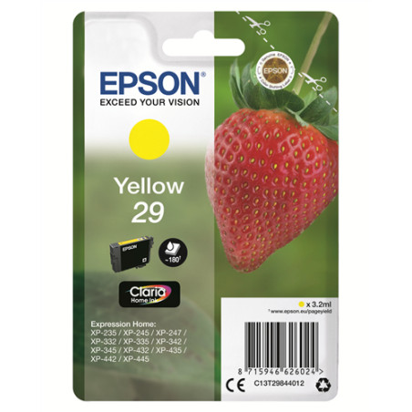 Cartuccia epson 29 strawberry [giallo] [c13t29844012]