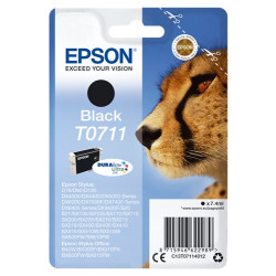 Cartuccia epson t0711 cheetah [nero] [c13t07114012]