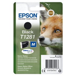 Cartuccia epson t1281 fox [nero] [c13t12814012]