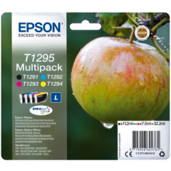 Cartuccia epson t1295 apple multi [black/cyan/magenta/yellow] [c13t12954012]