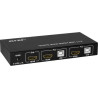 Switch kvm inline 2 porte, usb 3.0 hdmi audio, hub usb 3.0, kit cavi
