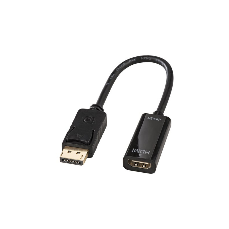 Adattatore displayport a hdmi 4k dport m a hdmi f [41718]
