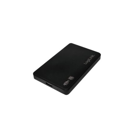 Box hard disk 2,5 logilink usb 3.0/sata nero alu senza viti [ua0256]