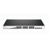 Switch d-link 24 porte gigabit poe + 4 porte sfp jumbo frame