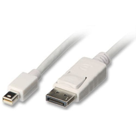 Cavo displayport lindy mini dp su dp bianco 2m minidisplayport su