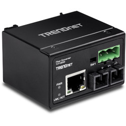 Converter trendnet industrial 100base-fx single m. sc 30km ip