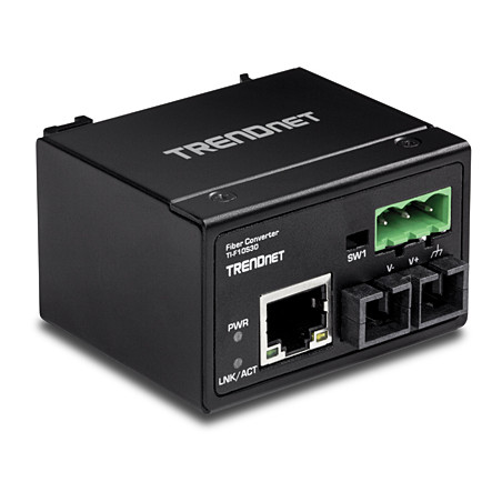 Converter trendnet industrial 100base-fx single m. sc 30km ip