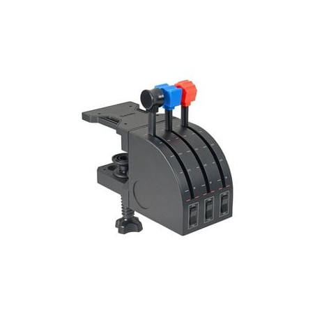Controller saitek pro flight acceleratore per simulatore volo cablato