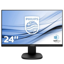 Monitor led 24" philips 243s7ehmb full hd 1920x1080p 5ms classe