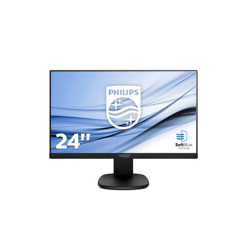 Monitor led 24" philips 243s7ehmb full hd 1920x1080p 5ms classe