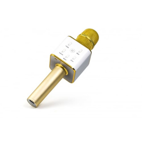 Microfono karaoke technaxx musicman bt-x31 gold-bianco[4685]