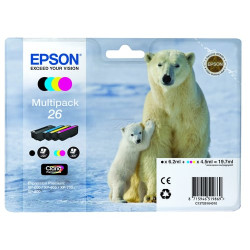 Cartuccia epson claria premium multipack t 261 bk/c/m/y t 2616 [c13t26164010]