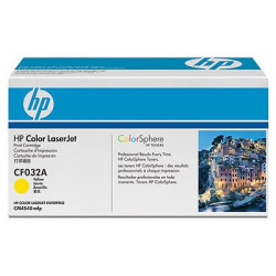 Toner hp cm4540 giallo colorsphere [cf032a]