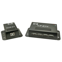 Extender usb 2.0 cat.5 50m power over rj45 4 porte [42681]