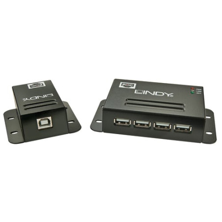 Extender usb 2.0 cat.5 50m power over rj45 4 porte [42681]