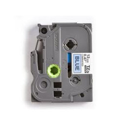Nastro brother tze531 12mm nero/blu [tz531]