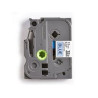 Nastro brother tze531 12mm nero/blu [tz531]