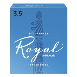 Ance per clarinetto vandoren rico cl. sib rico royal 3,5 (10pz)
