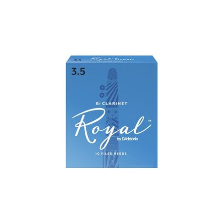 Ance per clarinetto vandoren rico cl. sib rico royal 3,5 (10pz)