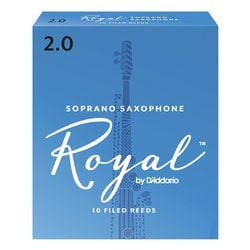 Ance per sax soprano vandoren ricoroyal 2 (10pz)