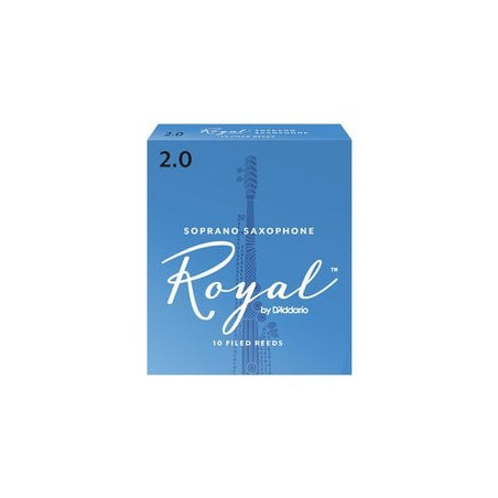 Ance per sax soprano vandoren ricoroyal 2 (10pz)