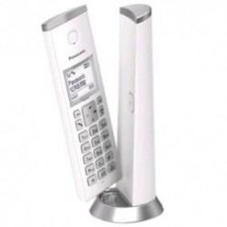 Telefono cordless panasonic kx-tgk210 bianco/grigio