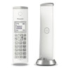 Telefono cordless panasonic kx-tgk220jtw bianco/grigio