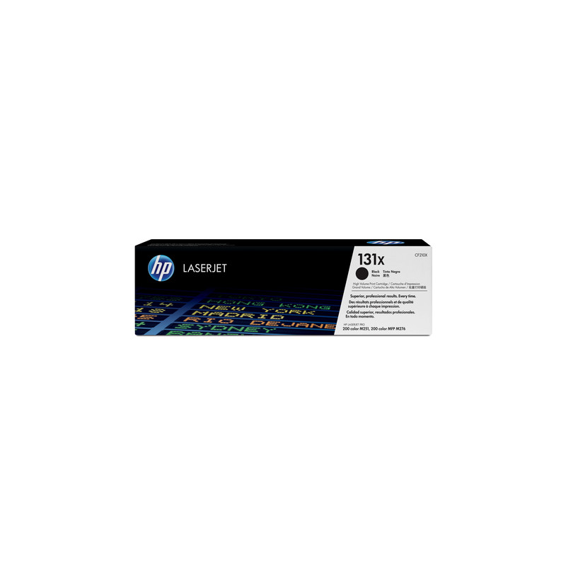 Toner hp cf 210 x nero no. 131 x [cf210x]