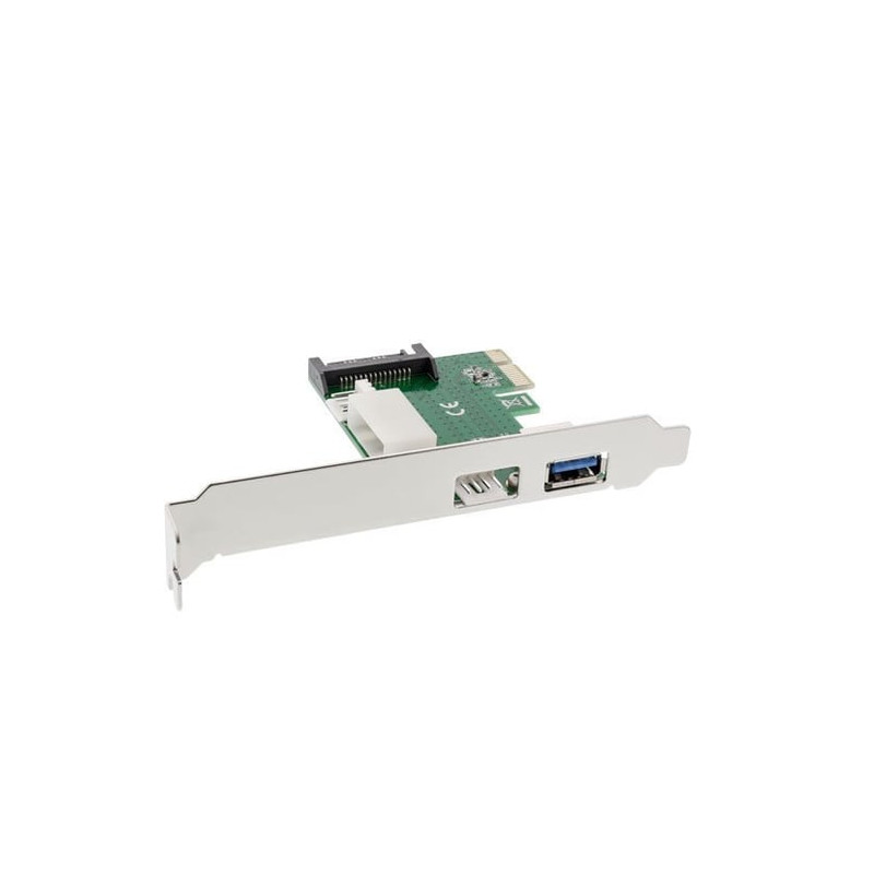 Scheda pci inline adattatore e espansione bus da pci a pcie (pci-express)