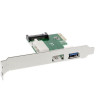 Scheda pci inline adattatore e espansione bus da pci a pcie (pci-express)