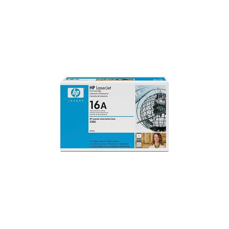 Toner hp q7516a nero per 5200 [q7516a]