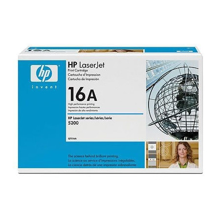 Toner hp q7516a nero per 5200 [q7516a]