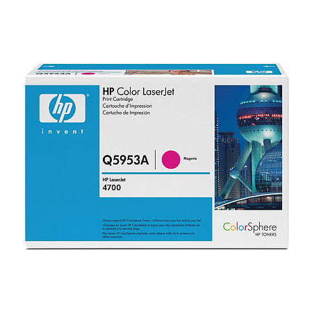 Toner hp q5953a per lj 4700 magenta 10000 pagine [q5953a]