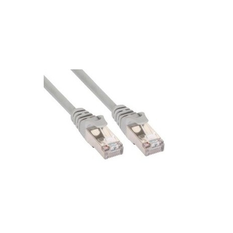 Cavo di rete inline sf/utp, cat.5e, guaina pvc, cu (100 rame), grigio,