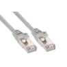 Cavo di rete inline sf/utp, cat.5e, guaina pvc, cu (100 rame), grigio,