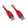 Cavo di rete inline sf/utp, cat.5e, guaina pvc, cu (100 rame), rosso,