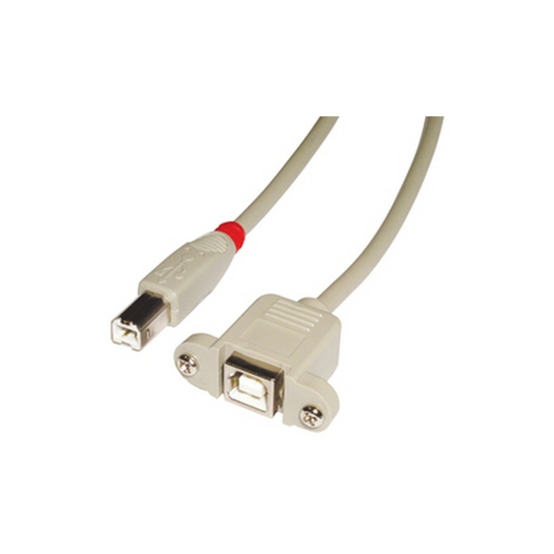 Prolunga usb lindy 2.0 bm/bf 1m type b a type b [31801]