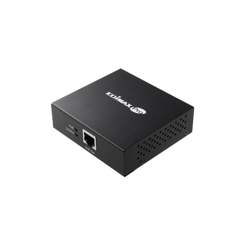 Poe+iniettore edimaxpro gigabit gp-101et gigabit poe+ripetere