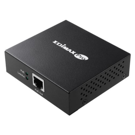 Poe+iniettore edimaxpro gigabit gp-101et gigabit poe+ripetere