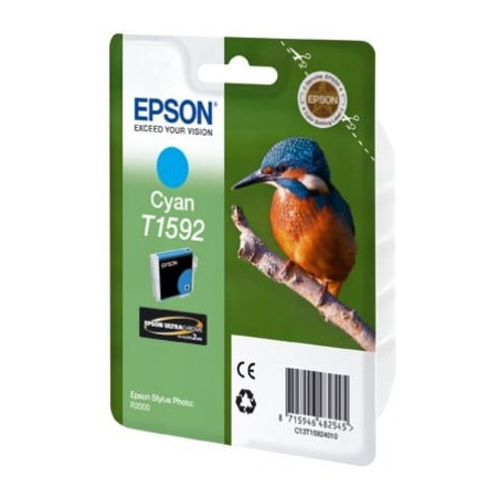 Cartuccia epson ciano ultrachrome hi-gloss serie martin pescatore