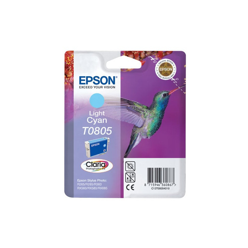 Cartuccia epson ciano photo r265 r360 blister rs [c13t08054011]